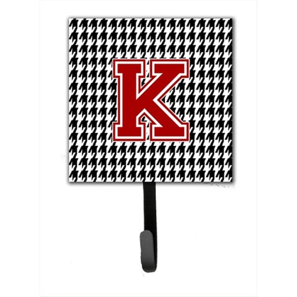 Carolines Treasures Monogram - Initial K Houndstooth Leash Holder Or Key Hook CJ1021-KSH4 - main