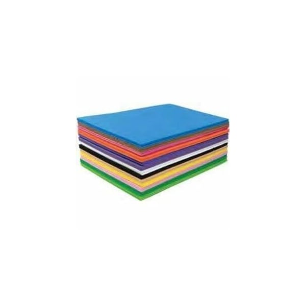 Creativity Street WonderFoam® Sheets, Assorted Colors, 5.5 x 8.5, PK120 PAC4301 - main