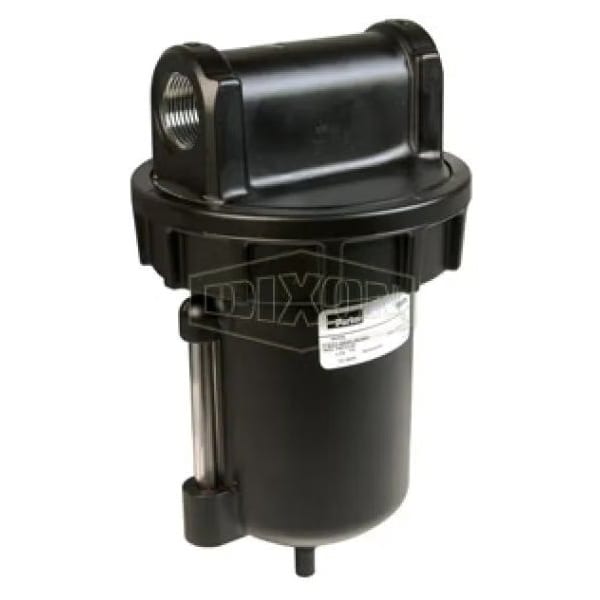 Dixon Watts by Hi-Flow Filter with Sight Glass, 3/4 in Port, 175 psig Pressure Range, 270 SCFM Flow Rate, F602-06WJR - main