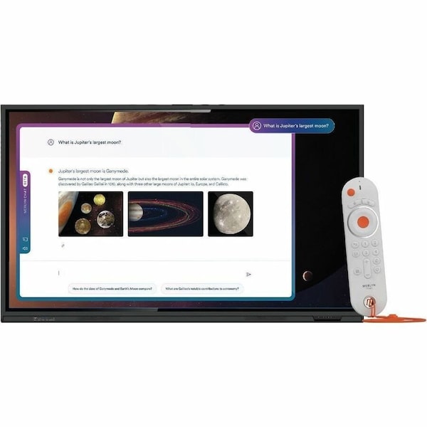 Newline 86IN Q PRO SERIES BUNDLED WITH MERLYN AI REMOTE & 1 YEAR SUBSCRIPTION TT-8624QP-AI1 - main