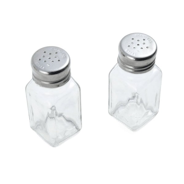Farberware Salt and Pepper Shaker, 2 oz, Glass, Beige 5216093 - main