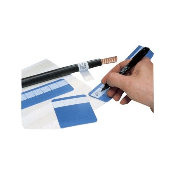 Panduit Mrkrcards, .75" x 1.50", .75"poa, PK25 PSWM-750Y - main