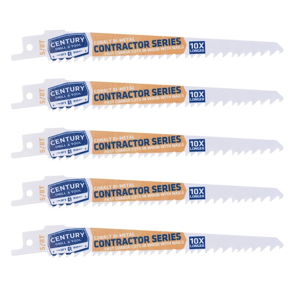 Century Drill & Tool 6" Contractor Series Recip Blade 7454 - main