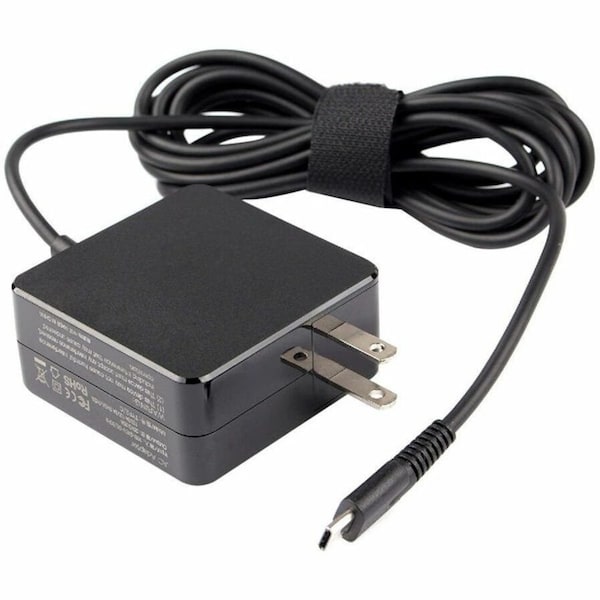 Axiom Power Adapter - 65 W - 120 V AC, 230 V AC Input - Black - 1 USBCAC65W-AX - main