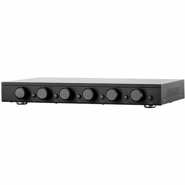 Monoprice SSVC-6.1 Single Input 6-Channel Speaker Selector w/Volume Control 38160 - main
