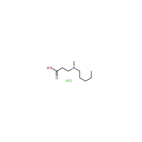 Ak Scientific 3-(N-Methylpentylamino)propionic acid HCl (5g), CAS 625120-81-2 Q872-5g - main