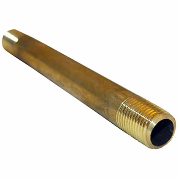Captain Cold 0.25 Male Pipe Thread x 5 Long Brass Nipple CA835112 - main
