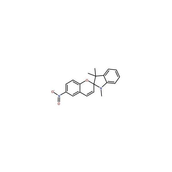 Ak Scientific 1, 3, 3-Trimethylindolino-6'-nitrobenzopyrylospiran (5g), CAS 1498-88-0 4479AL-5g - main