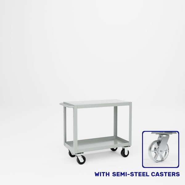 Pucel Heavy Duty Shop Truck, 36 in. W x 18 in. D x 33.5 in. H, Putty 1836-DT-2S - main