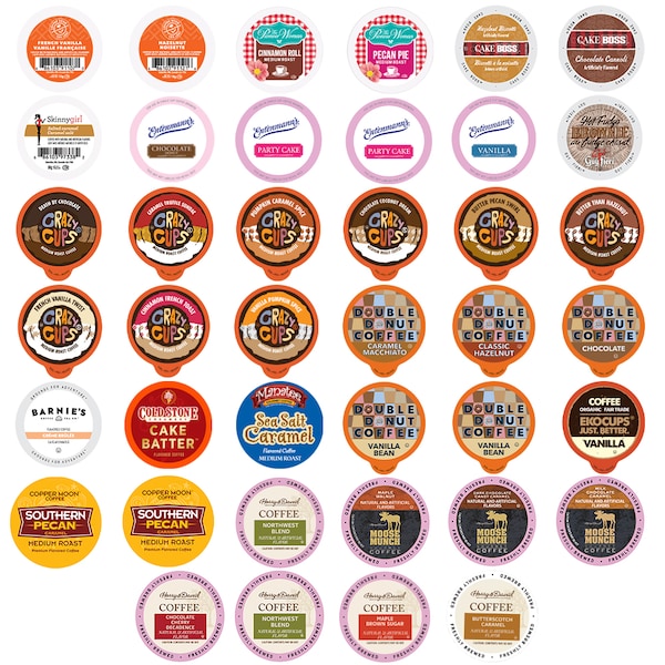 Perfect Sampler Coffee Single Serve Cups for Keurig K-Cup Brewers ...