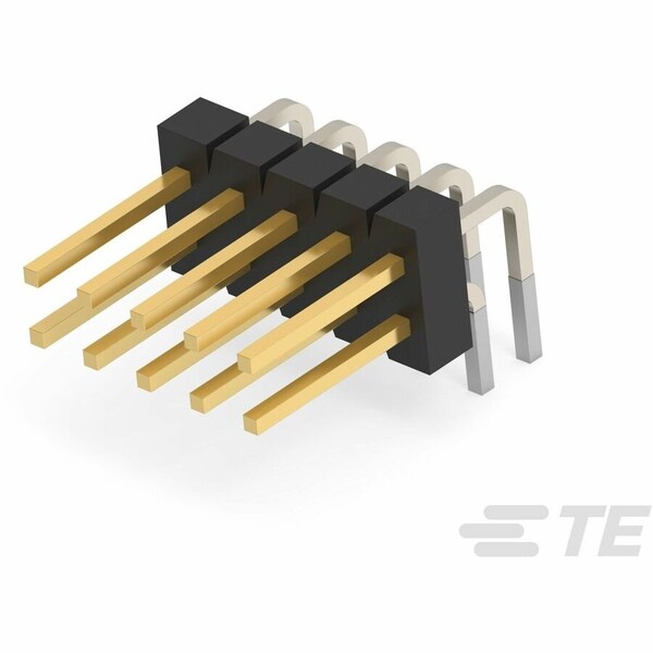 Te Connectivity Headers & Wire Housings Hdr Ra 2X05P .1 318/110 15 Au 5-102975-5 - main