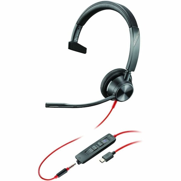 Hp Poly Blackwire 3315 Microsoft Teams Certified USB-C Headset 76J15AA - main