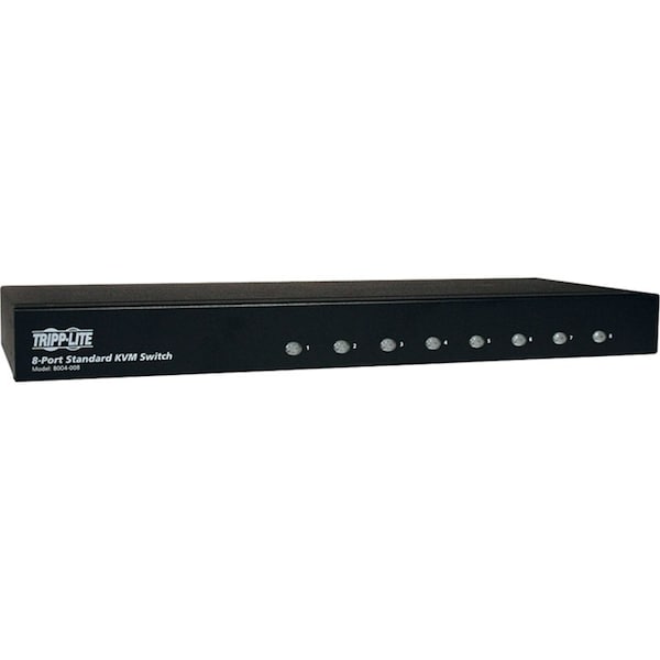 Tripp Lite KVM, 8 Port, RM, PS/2, 1U B004-008 - main