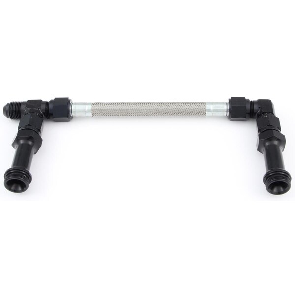 Fragola 920023-BL Holley 4150 -8 AN Pro Stock Fuel Line Kit, Black FRG920023-BL - main
