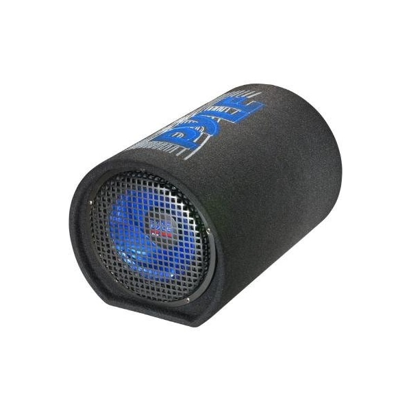 Pyle Pyle8-Inch Carpeted Subwoofer Tube Speaker, 400W Car Audio, 2 in Voice Coil, LED, 30Hz-700Hz PLTB8 - main