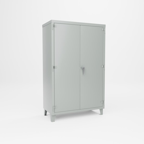 Pucel Super Heavy Duty Storage Cabinet, 48 in W x 78 in H x 24 in D, 6 Drawer, Putty SXHDSC-4872-24-6D - main