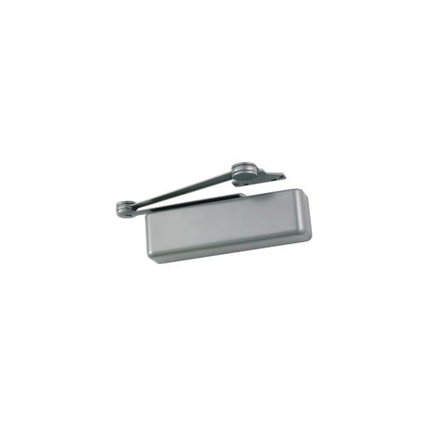 Lcn Closers XP Heavy Duty Door Closer, Cast Iron, Surface Mount, Extra Duty Arm, 689/AL Aluminum Powder Coat 4040XP-EDA-AL TBWMS - main