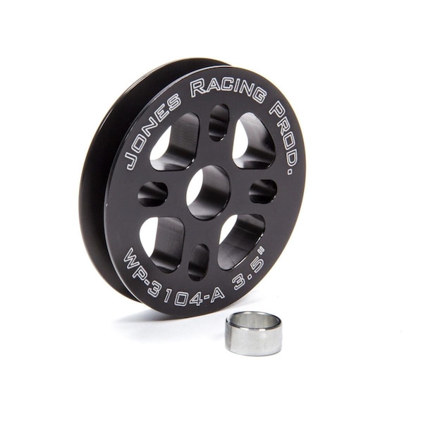 Jones Racing Products WP-3104-A-3.500 3.5 in. V-Belt Alternator Drive Pulley JRPWP-3104-A-3.500 - main