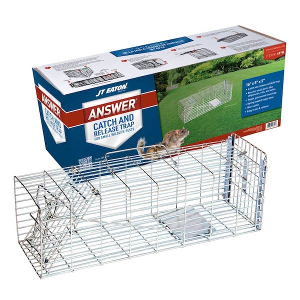 Jt Eaton Live Animal Trap, 16 In. L, 5 In. W 497N - main