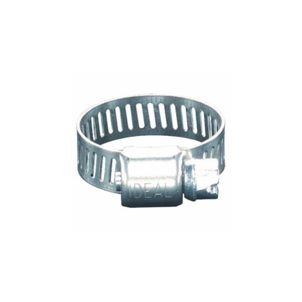 Ideal 62P Series Small Diameter Clamp, 2 3/4 in Hose ID, 2 1/4-3 1/4 inDia, Stainless Steel, 10PK 420-62P44 - main