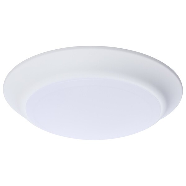 Nuvo 7 Inch LED Disk Light 27K/3K/35K/4K/5K CCT Selectable White Finish 6 Unit Contractor Pack, 6PK 62/1800R1 - main