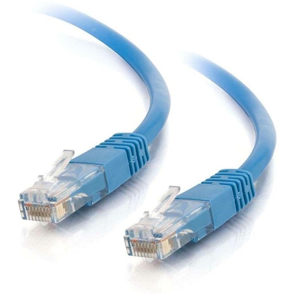 C2G 65FT CAT5E MOLDED SOLID UTP CABLE-BLU 15164 - main