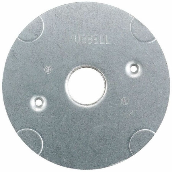Hubbell Wiring Device-Kellems Steel Furniture Feed Plate PFBP1 - main