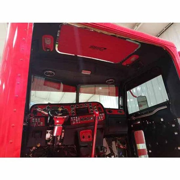 Ilc PETERBILT 379 YEAR 2006 ALUMINUM HEADLINER ACCENT PANEL Replacement Body Panel PETE 379 2006 ALUMINUM HEADLINER ACCENT PANEL - main