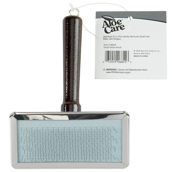 Boss Pet Aloe Care Slicker Brush, Stainless Steel 06855 - main