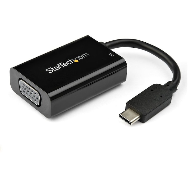 Startech.Com USB C to VGA Adapter with Power Delivery CDP2VGAUCP - main