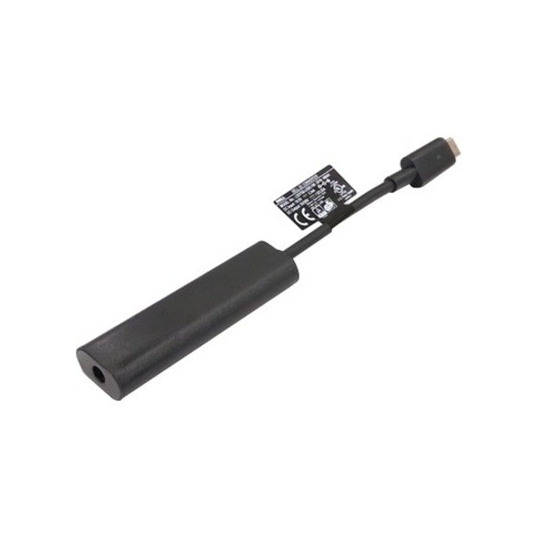 Dell Adapter - 4.5mm Barrel to USB-C - For Notebook, Tablet - Black - USB Type C / Barrel Connector 470-ACFG - main