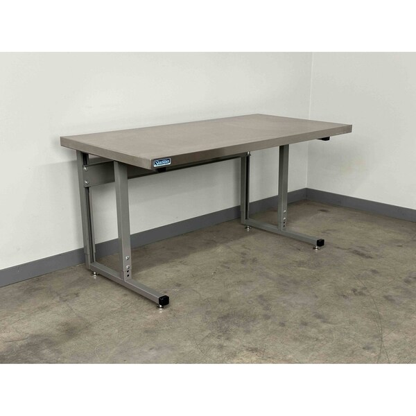 Stackbin Workbenches, 48" W, Adjustable Height S4836-2011-BK - main