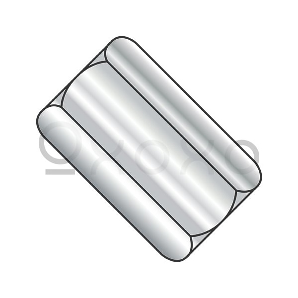 Oxoxo M6-1.0X18X10 Metric Din 6334 Hex Coupling Nut A4 Stainless Steel, 500PK 593846 - main