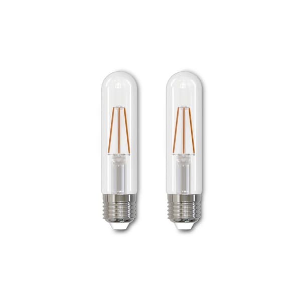 Bulbrite 40-Watt Equivalent T9 Clear Dimmable Edison LED Light Bulb Warm White, 2PK 861575 - main
