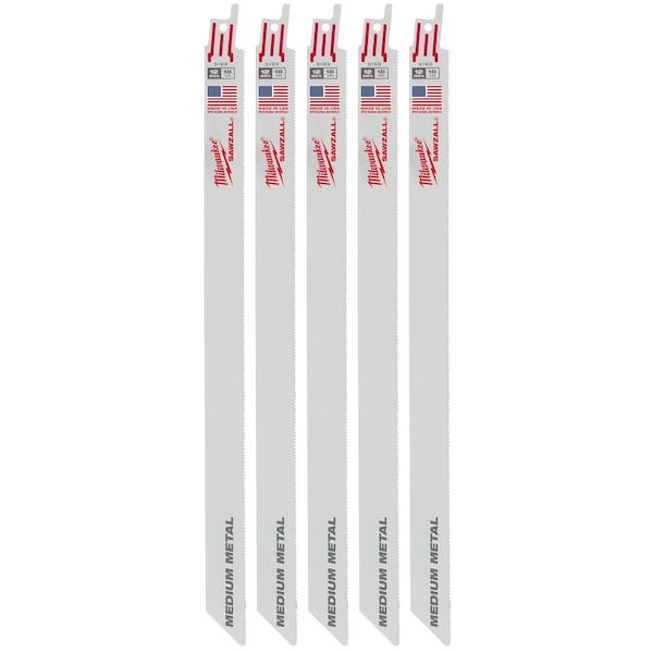 Milwaukee Tool 12" 18 TPI SAWZALL Blades (50 Pk) 48-01-6189 - main
