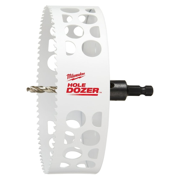 Milwaukee Tool 6" HOLE DOZER Bi-Metal Hole Saw with Arbor 49-56-9698 - main