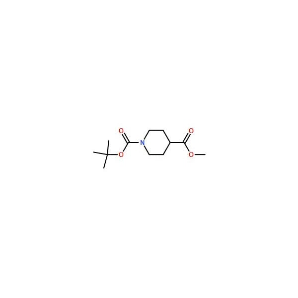 Ak Scientific Methyl N-Boc-4-Piperidinecarboxylate (5g), CAS 124443-68-1 O345-5g - main