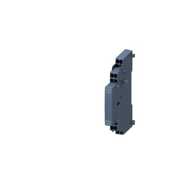 Siemens Auxiliary switch can be mounted on the side 2 NC spring-type terminal 3RV2901-2C - main