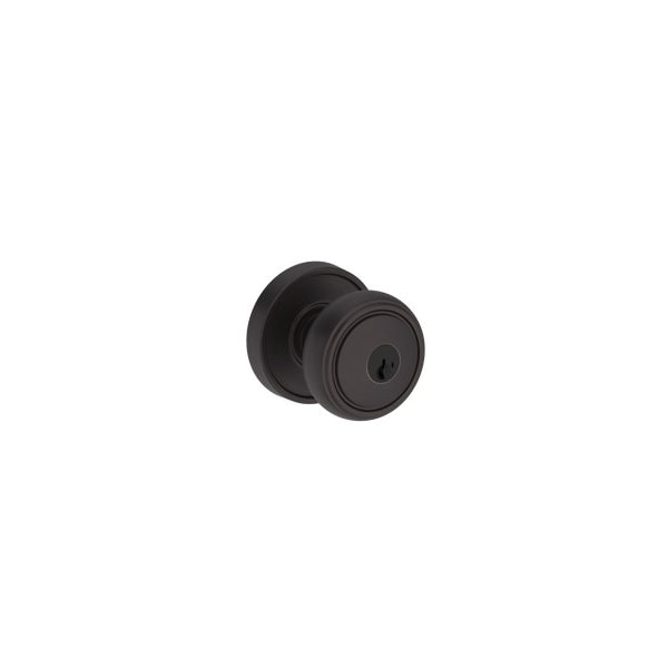 Baldwin Residential Door Knobs Keyed Entry Venetian Bronze ENBRERRR112SMC - main