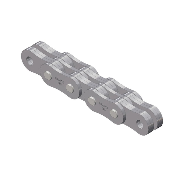 Senqcia Hi-Max Riveted Leaf chain, 100 ft OAL, 5/8 in Pitch, Carbon Steel BL534HMR100 - main