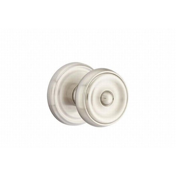 Patioplus Waverly Knob Privacy with Regular Rose, Satin Nickel PA1634162 - main