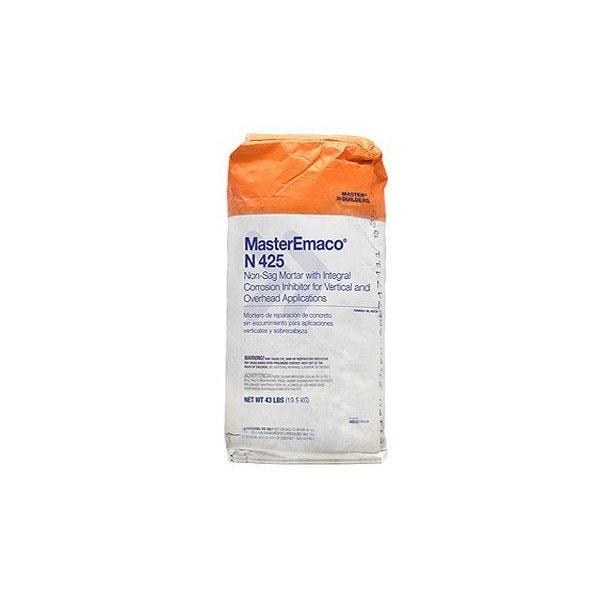 Sika Emaco 425 Repair Mortar w/Integral Corrosion Inhibitor for Vertical and Overhead 43LB Bag 812145 - main