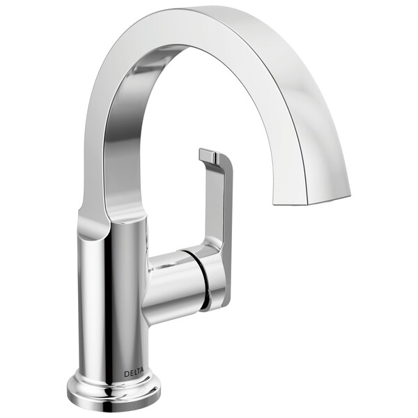 Delta Tetra Single Handle Bathroom Faucet In Lumicoat Chrome 588SH-PR-DST - main