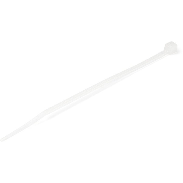 Startech.Com 100 PACK OF CABLE TIES: KEEP CABLES ORGANIZED WITH 4IN 101.6 MM WHITE ZIP TIES FOR 0.9IN 22 MM CBMZT4N - main