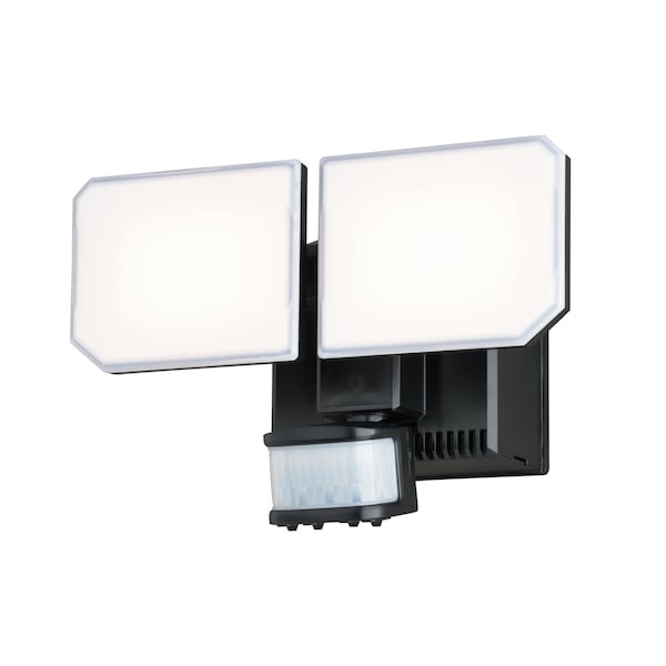 Vaxcel Black Motion Dusk to Dawn LED Outdoor Security Flood Light, GFCI Outlet T0788 - main