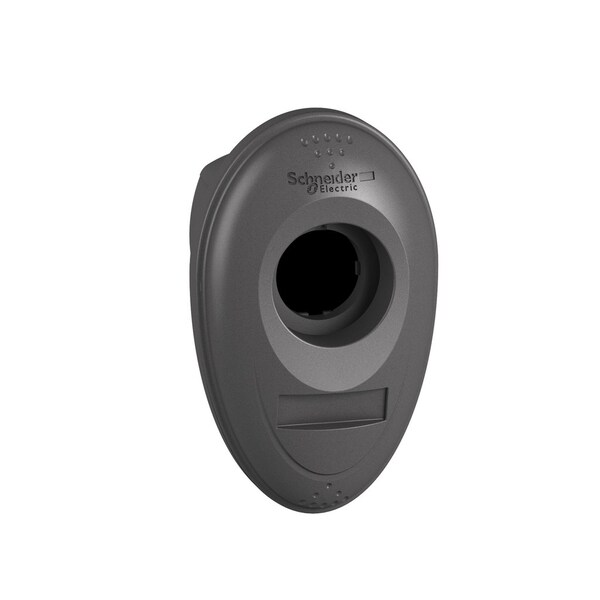 Schneider Electric Empty handy box, Harmony XB5R, plastic, dark grey, 1 cut out, 22mm ZBRM01 - main