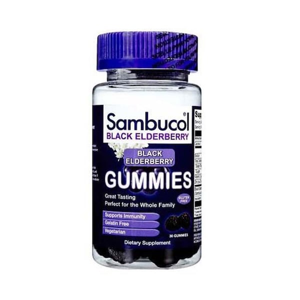 Sambucol Black Elderberry Extract Gummies, 50mg, 30PK 1130013_BT - main