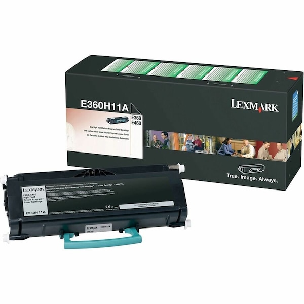 Lexmark High Yield Black Toner Cartridge 9K YLD E360H11A - main