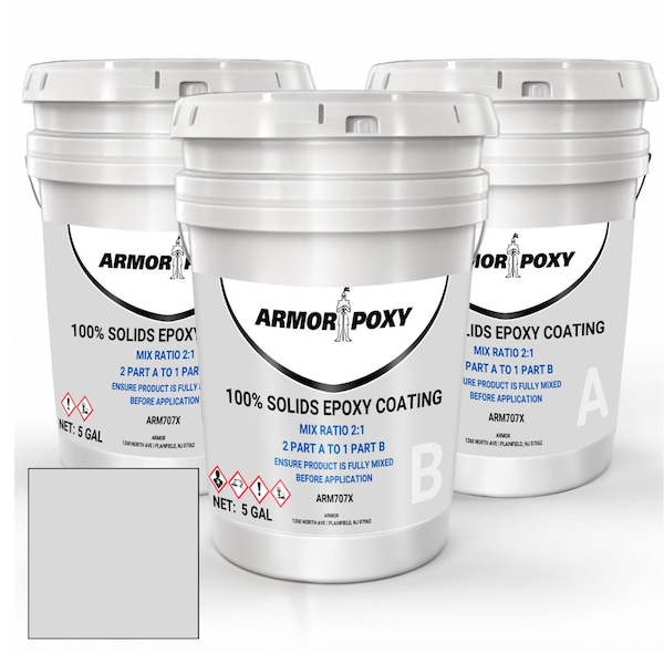 Armorpoxy 100% Solids Epoxy 15 Gal - Light Gray 231945 - main