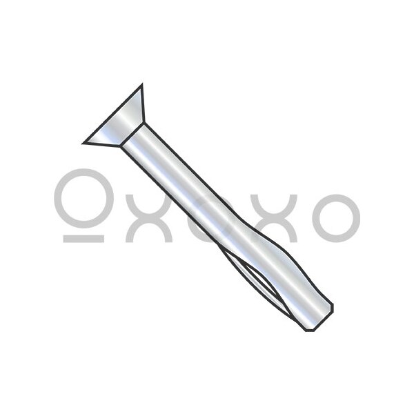 Oxoxo 1/4X4 Flat Head Split Drive Anchor Zinc, 100PK 283733 - main
